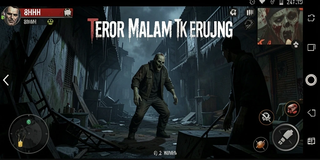 Gameplay menyeramkan 8HHH saat menjelajahi tempat angker.