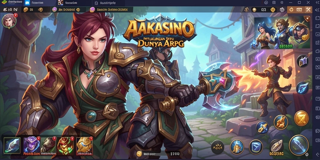 Gameplay seru dalam AAKASINO yang penuh petualangan.