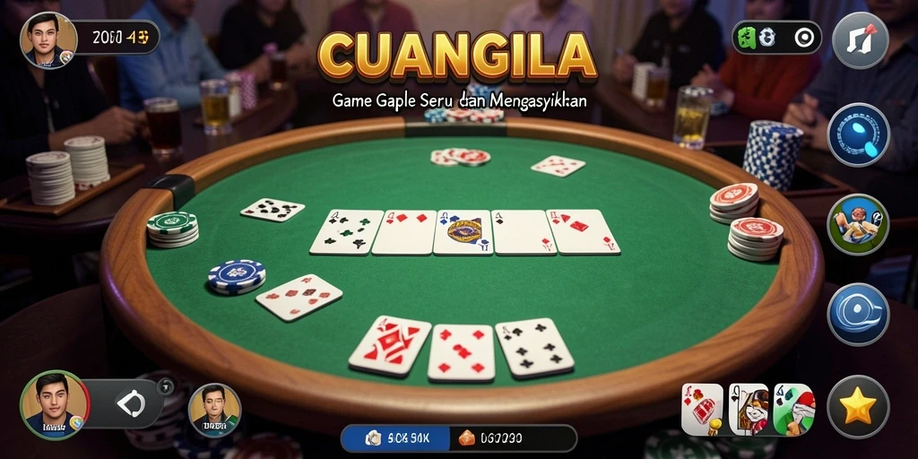 Tampilan screenshot gameplay CUANGILA yang menarik dan seru.