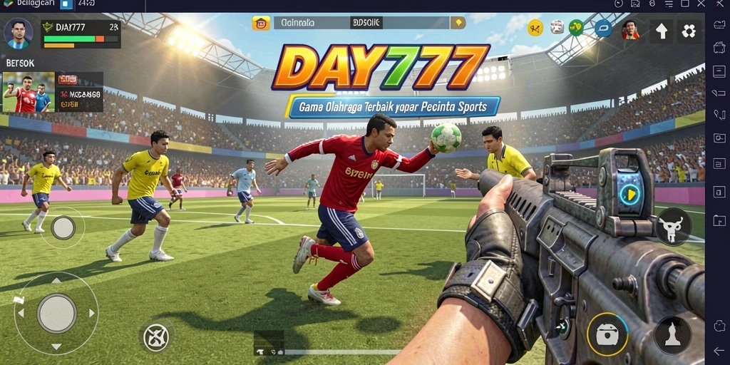 Tampilan gameplay menegangkan dan interaktif di DAY777.