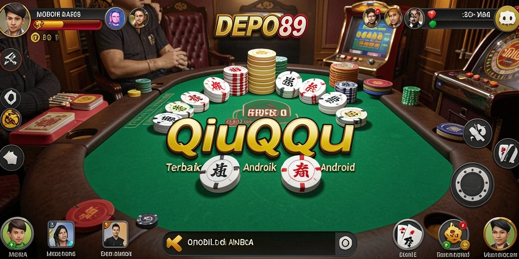 Tampilan gameplay seru dari DEPO89 yang menampilkan strategi QiuQiu.