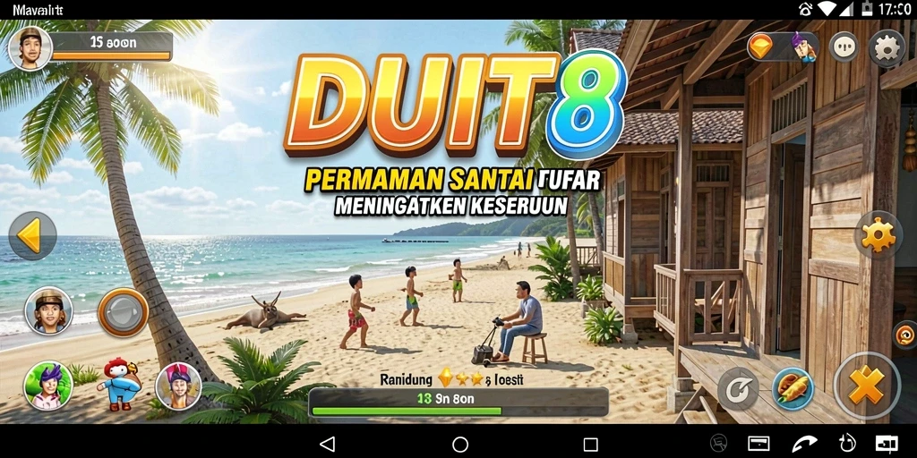 Screenshot gameplay DUIT8 yang menarik dan mengasyikkan.