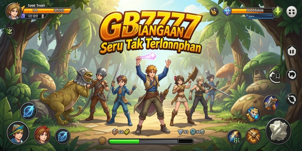 Screenshot GB777 menampilkan aksi petualangan seru dan grafis memukau.