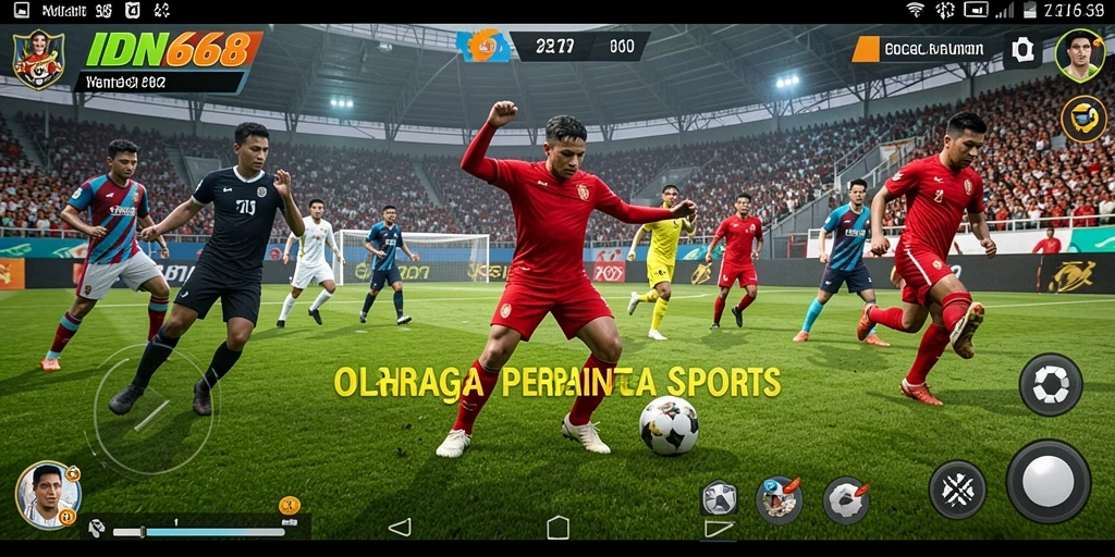 Tampilan utama gameplay IDN668 yang mengasyikkan dan penuh aksi.