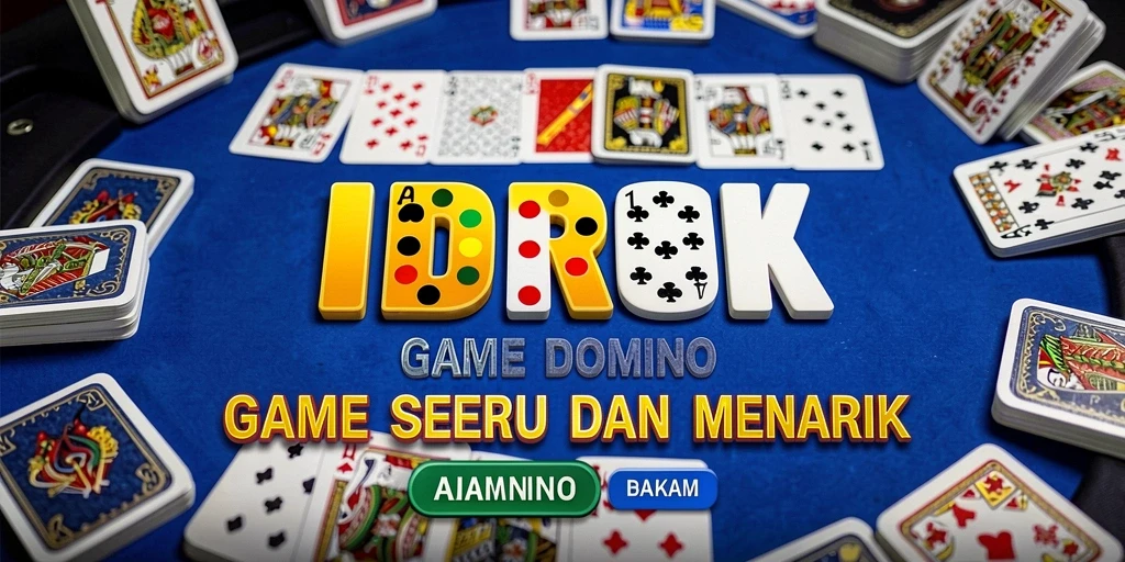 Tampilan gameplay domino yang seru di IDROK.