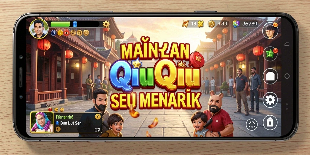 Gameplay QiuQiu yang seru dan mengasyikkan di JP6789.
