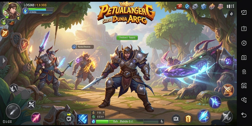 Gameplay seru dan menantang di dunia ARPG.