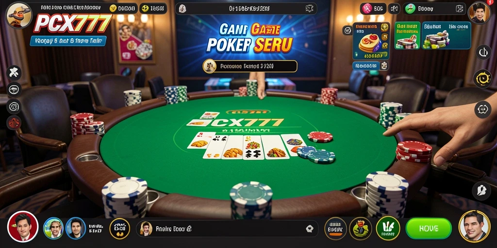 Gameplay Poker yang Menegangkan di PCX777