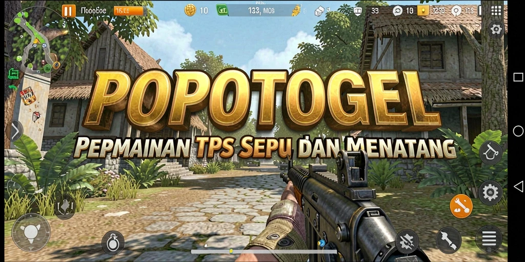 Tampilan gameplay TPS yang dinamis dan penuh aksi.