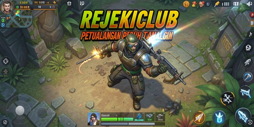 Tampilan gameplay <strong>REJEKICLUB</strong> yang seru dan mendebarkan.