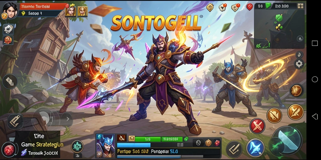 Tampilan gameplay SONTOGEL yang menegangkan dan strategis.
