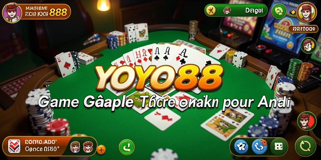 Tampilan gameplay menarik dari YOYO88 dengan grafis yang memukau.