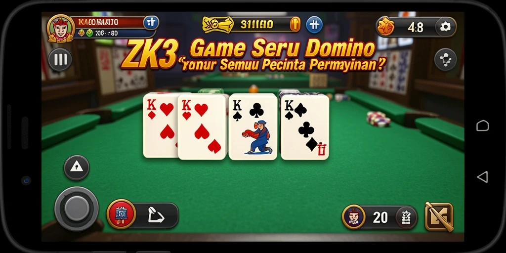 Tampilan gameplay ZK3 yang seru dan menarik.